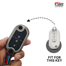 Load image into Gallery viewer, Metal Silicon Key Cover Fit for MG Comet EV Electric 3 Button Flip Key (Base VARIENT)