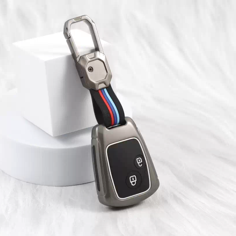 Metal Silicon Key case for Honda Old Amaze | Old Honda City I-VTEC | Jazz | Brio Flip Key