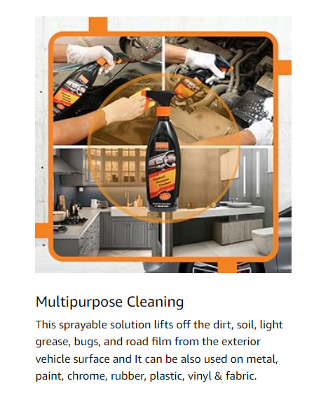 Jopasu General Purpose Cleaner (500 ml) Removes Tough Stains | Grease & Grime from car Interior Leather Seats, Fabrics & Vinyl Surfaces