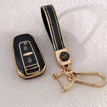 Load image into Gallery viewer, TPU Car Key Cover Fit for Tata Indica Vista | Indigo Manza (2 button remote key)