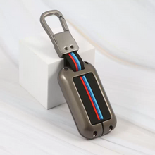 Load image into Gallery viewer, Metal Silicon Car Key cover for Maruti Suzuki Grand Vitara | Fronx | New Brezza | XL 6 | Ignis | Baleno | New Ertiga | Ignis | New Swift | New Dezire 3 Button Smart Key