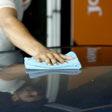 Load image into Gallery viewer, JOPASU Microfiber Cloth 250 GSM (Set of 3 Pieces) (40x40 cms) Multipurpose Cleaning Cloths for Cars | Bikes | Kitchen & Home Appliances