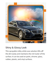 Load image into Gallery viewer, Jopasu Spray Wax (500 ml) with Free Microfibre with High-Shine Gloss Magnifier to Polish | Wax and Protect Painted Surface