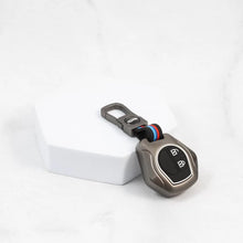 Load image into Gallery viewer, Metal Silicon Key case for Maruti Suzuki S-Presso | Baleno | Fronx | Alto-800 | Ignis | Swift | Celerio | S-Cross | Ritz | Ciaz | SX4 | Ertiga | Wagon-R | XL 6 | Dezire | Vitara Brezza (2 Button Flip Key)