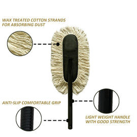 Jopasu Car Cleaning Duster | Cleaning Dust from Car Interiors & Bikes | Scratch Proof |