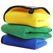 Load image into Gallery viewer, Microfiber Double Layered Cloth 40x60 cms with 600 GSM | Extra Thick Microfiber Cleaning Cloths for Cars & Bike - Both Interior and Exterior