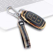 Load image into Gallery viewer, TPU Car Key Cover Fit for Hyundai Old Verna | Verna -2020 | New Verna | Kona Electric (3 Button Smart Key)