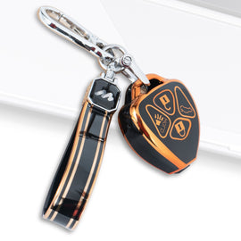 TPU Car Key Cover Fit for Toyota Fortuner | Corolla | Old Corolla Altis Key (T-16)