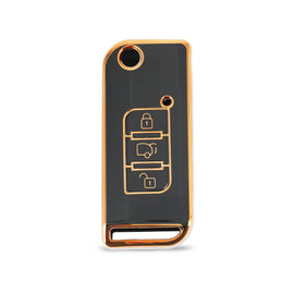 TPU Car Key Cover Fit for Mahindra XUV 500 Flip Key