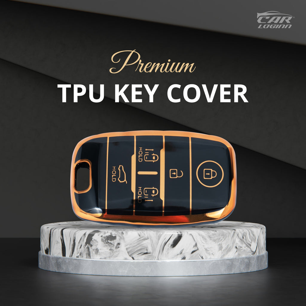 TPU Car Key Cover Fit for KIA Carnival Smart Key