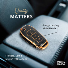 Load image into Gallery viewer, TPU Car Key Cover Fit for Ford New Ecosport | Endeavour | Freestyle | Aspire | Figo | New Fiesta Flip Key