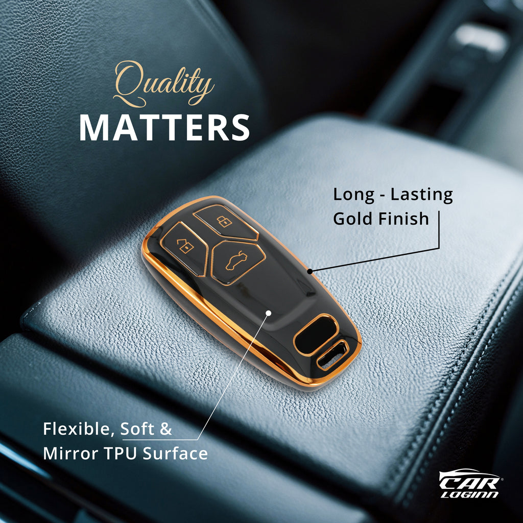 TPU Car Key Cover Fit for New Model Audi A3 | A4 | A5 | Q3 | Q7 | Q5 | Q8