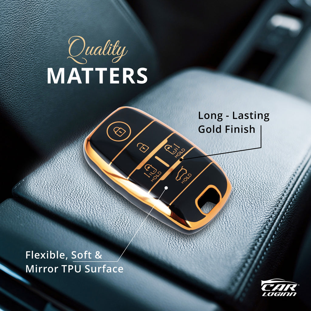 TPU Car Key Cover Fit for KIA Carnival Smart Key