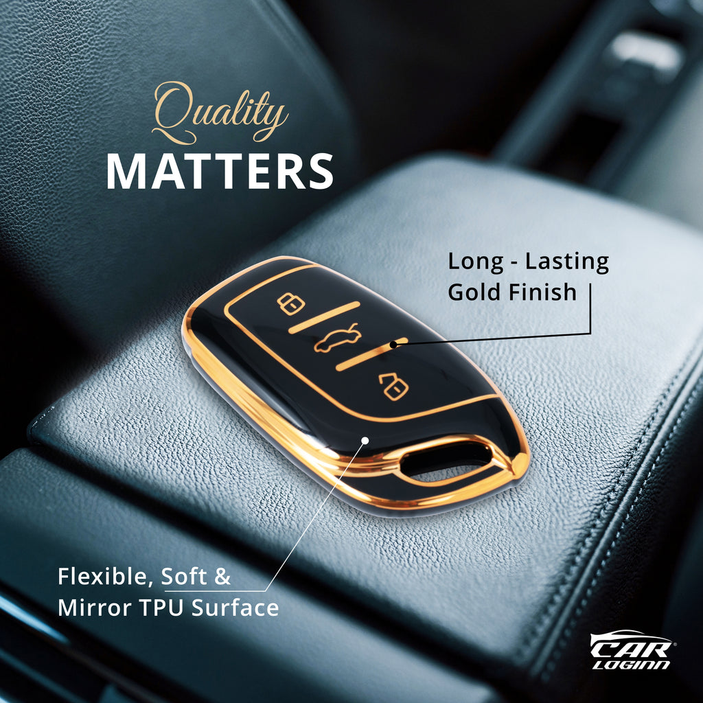 TPU Car Key Cover Fit for MG Astor | MG ZS EV Smart Key