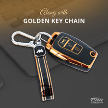 Load image into Gallery viewer, TPU Car Key Cover Fit for Mahindra XUV-300 Flip Key