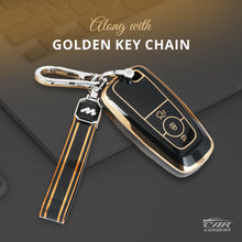 Load image into Gallery viewer, TPU Car Key Cover Fit for Ford Figo | Aspire | Ecosport | Endeavour | Freestyle Smart Key
