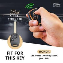 Load image into Gallery viewer, TPU Car Key Cover Fit for Honda Old Amaze | Old Honda City I-VTEC | Jazz | Brio Flip Key (Honda-4)