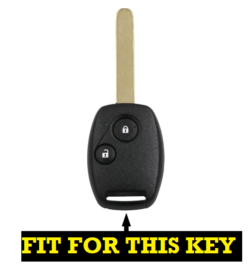 Metal Silicon Key case for Honda Old Amaze | Old Honda City I-VTEC | Jazz | Brio Flip Key