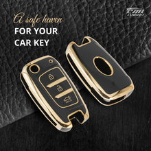 Load image into Gallery viewer, TPU Car Key Cover Fit for Hyundai New i20 Sportz 2023 | Verna 2020-21 | Old Verna Flip Key