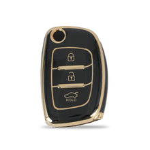 Load image into Gallery viewer, TPU Car Key Cover Fit for Small Key Hyundai Old i10 Grand | Old i20 | Xcent Flip Key