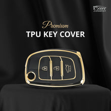 Load image into Gallery viewer, TPU Car Key Cover Fit for Small Key Hyundai Old i10 Grand | Old i20 | Xcent Flip Key