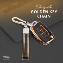 Load image into Gallery viewer, TPU Car Key Cover Fit for Hyundai Venue | Exter | Creta | Aura | i10 Grand Nios | Xcent | i20 Flip Key