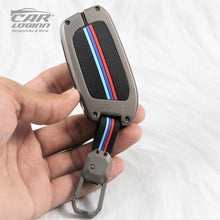 Load image into Gallery viewer, Metal Silicon Key Case for MG Hector | Windsor | Astor | Gloster Smart Key (3 Button)