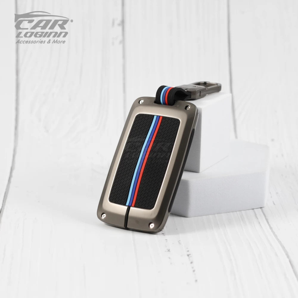 Metal Silicon Car Key Shell for Renault Triber | Kiger | New Kwid Smart Key