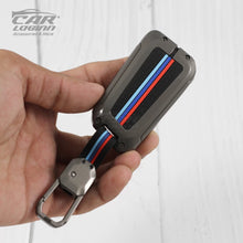 Load image into Gallery viewer, Metal Silicon Key Case for  Skoda Kushaq | Superb | Kodiaq | Slavia | Volkswagen Tiguan | Virtus  3 Button Smart Key