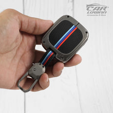 Load image into Gallery viewer, Metal Silicon Car Key Case for MG COMET EV Electric 3 Button Smart Key