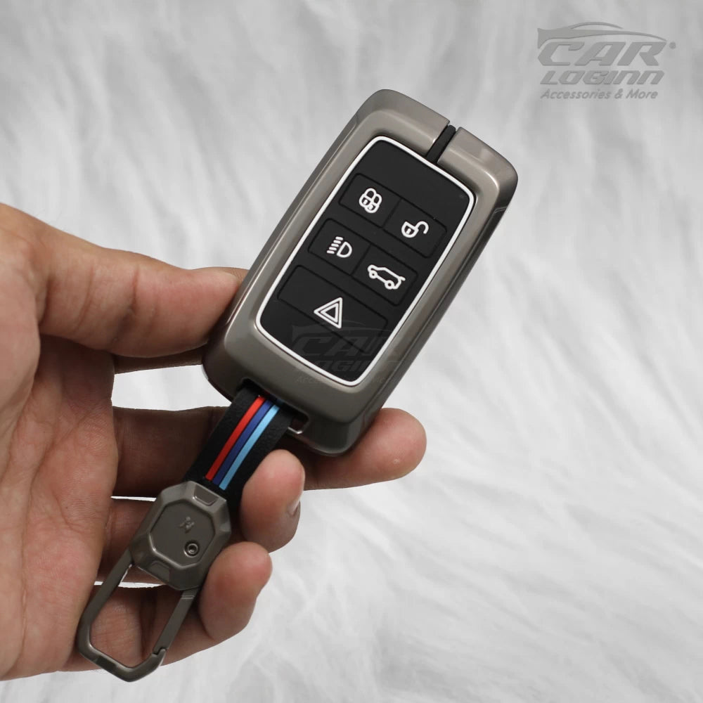 Metal Silicon Car Key Case for Land Rover | Jaguar | Range Rover Smart Key