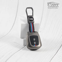 Load image into Gallery viewer, Metal Silicon Keycover for Hyundai Grand i10 | Santro (2 Button Key)