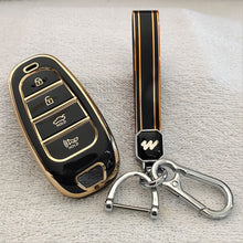 Load image into Gallery viewer, TPU Car Key Cover Fit for New Hyundai Tucson - 4 Button Smart Key