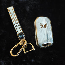 Load image into Gallery viewer, MARBLE TPU Car Key Cover Fit for Mahindra New Scorpio-N | XUV 700 | New Thar | Xuv-300 | Scorpio | Bolero Flip Key