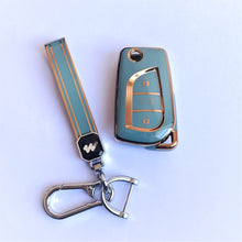 Load image into Gallery viewer, TPU Car Key Cover Fit for Toyota Innova Crysta | Corolla Altis Flip Key