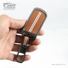 Load image into Gallery viewer, Zinc Alloy Metal Soft Silicon Key Case for Mahindra New XUV 3XO | Scorpio-N | XUV 700 | New Thar | Xuv-300 | Marazzo | Scorpio | New Bolero 3 Button Flip/Smart Key - TAN COLOR