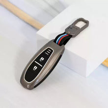 Load image into Gallery viewer, Metal Silicon Alloy Car Key case for Maruti Suzuki Baleno | Vitara Brezza | Ignis | S-Cross | Ciaz (2 Button Smart Key)