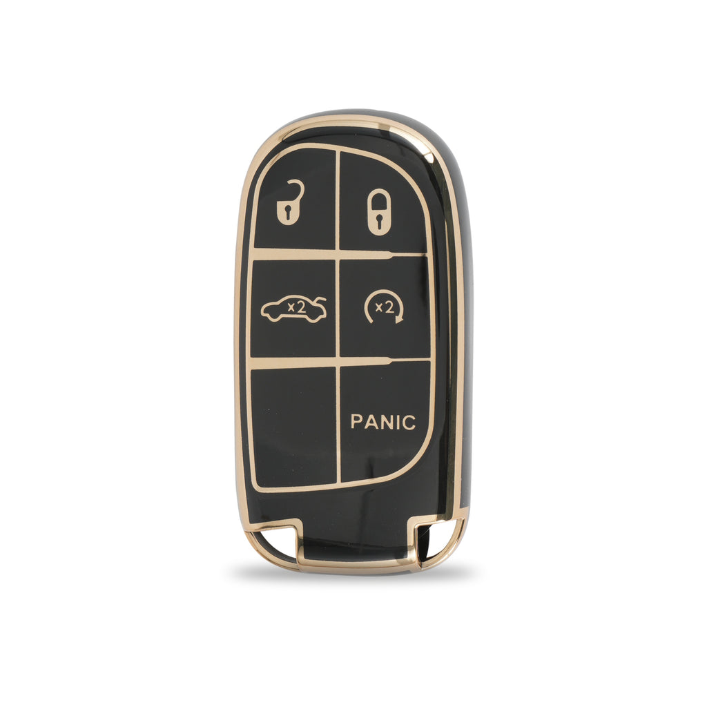 TPU Car Key Cover Fit for Jeep Compass Smart Key
