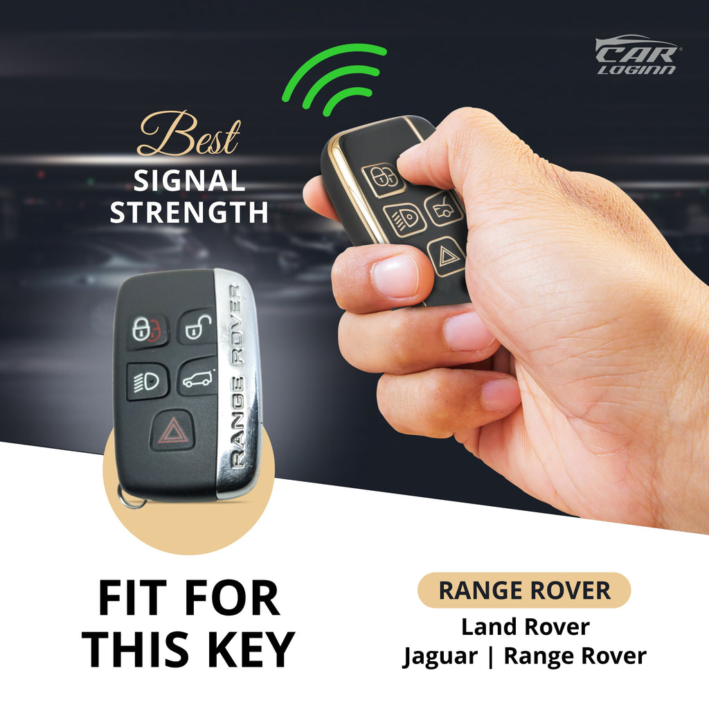 TPU Car Key Cover Fit for Land Rover | Jaguar | Range Rover Smart Key