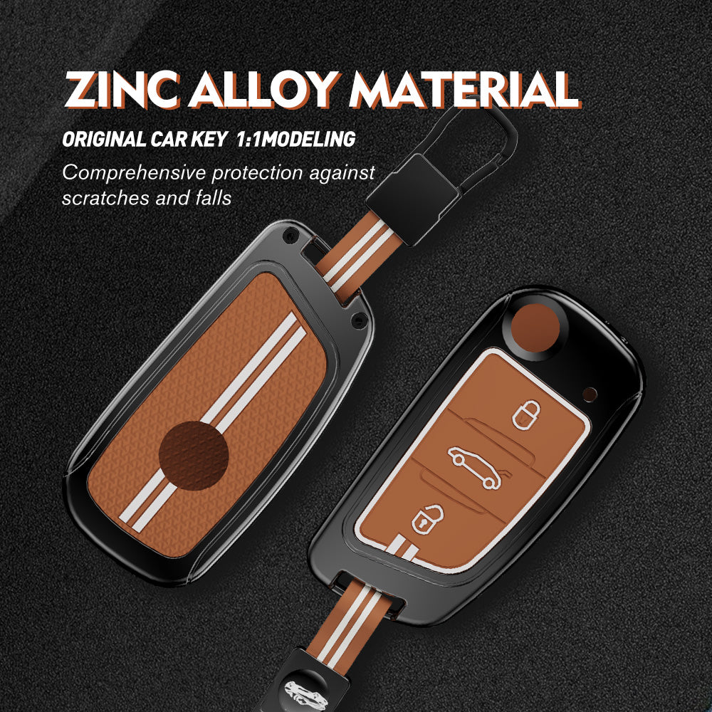 Zinc Alloy Metal Soft Silicon Key Case for B11 DS Flip Key (After Market Flip Key – UNIVERSAL)