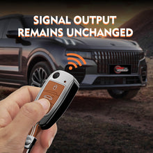 Load image into Gallery viewer, Zinc Alloy Metal Soft Silicon Key Case for B11 DS Flip Key (After Market Flip Key – UNIVERSAL)