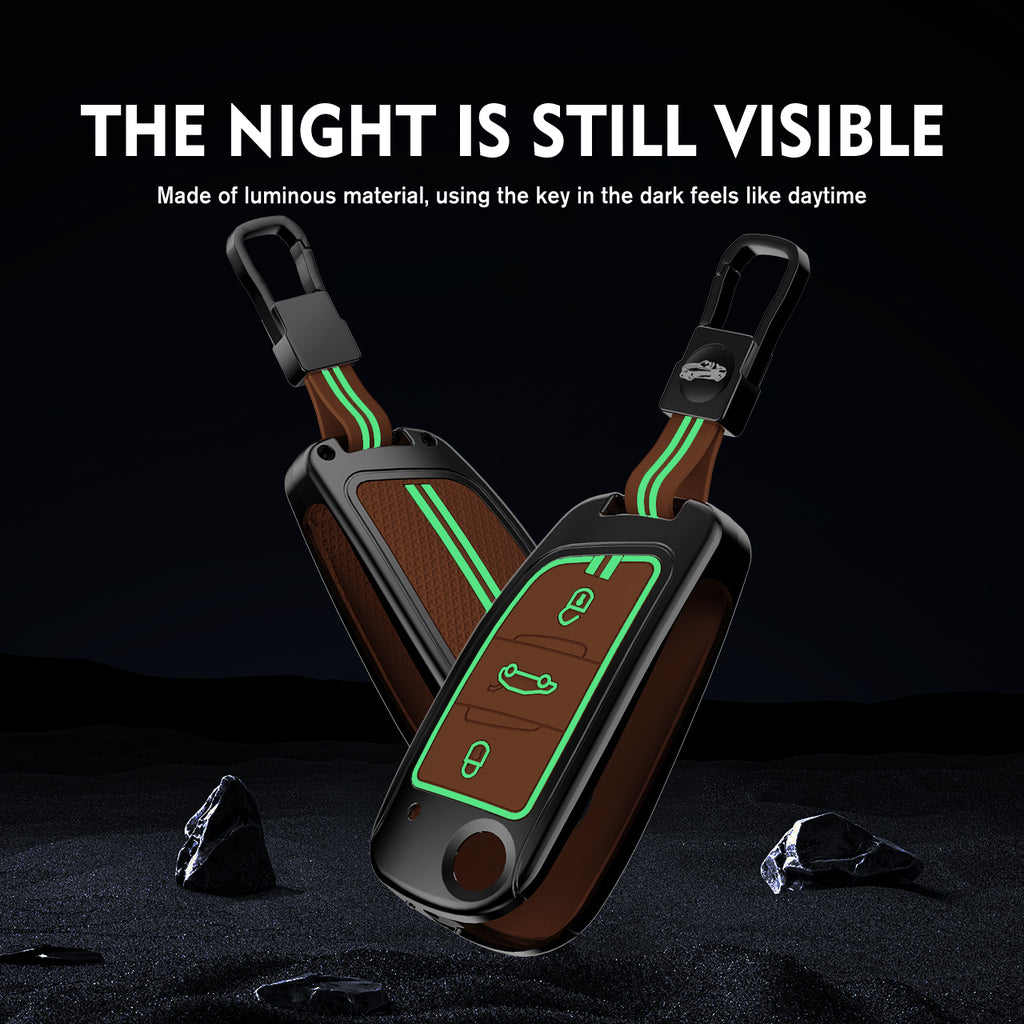 Zinc Alloy Metal Soft Silicon Key Case for B11 DS Flip Key (After Market Flip Key – UNIVERSAL)