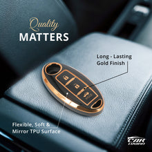 Load image into Gallery viewer, TPU Car Key Cover Fit for Nissan Sunny | Terrano | Magnite Smart Key