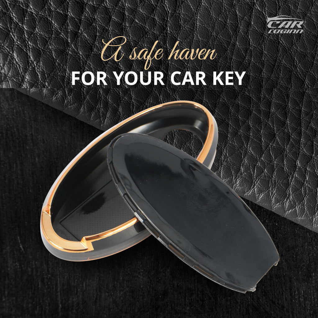 TPU Car Key Cover Fit for Nissan Sunny | Terrano | Magnite Smart Key