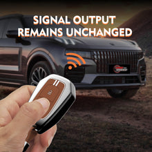 Load image into Gallery viewer, Zinc Alloy Metal Soft Silicon Key Case for Renault Triber | Kwid | Duster | Datsun redi-GO Flip type Key