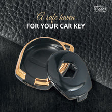 Load image into Gallery viewer, TPU Car Key Cover Fit for Toyota Rumion | Hyryder | Urben Cruiser | Glanza 2 Button Flip Key