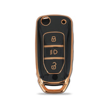 Load image into Gallery viewer, TPU Car Key Cover Fit for Tata Punch | Harrier | Tigor | Bolt| Nexon | Hexa | Zest | Tiago Flip Key