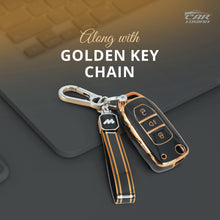 Load image into Gallery viewer, TPU Car Key Cover Fit for Tata Punch | Harrier | Tigor | Bolt| Nexon | Hexa | Zest | Tiago Flip Key