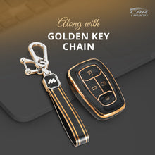 Load image into Gallery viewer, TPU Car Key Cover Fit for Tata Altroz | Punch | Harrier | New Safari | Bolt | Tiago | Tigor | Gravitas | Nexon Smart Key