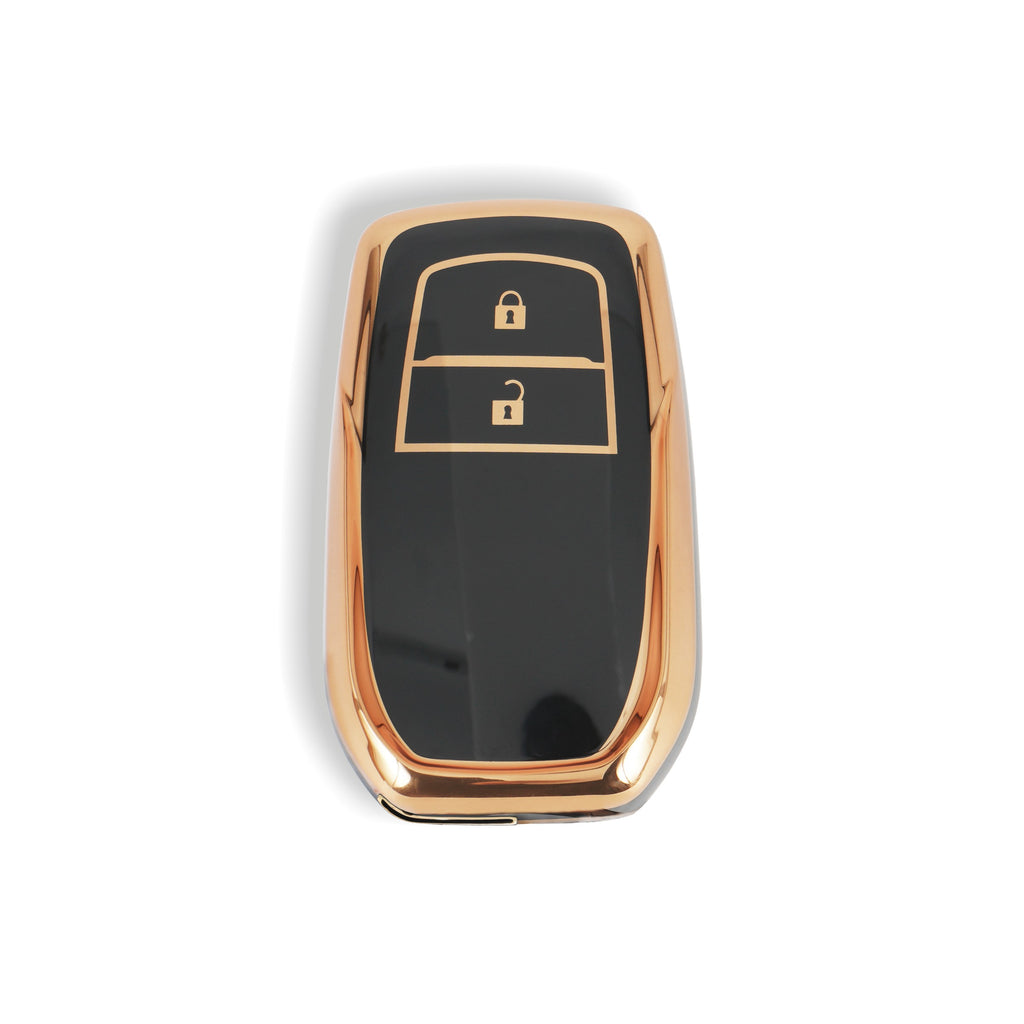 TPU Car Key Cover Fit for Toyota Innova Hycross | Fortuner | Innova Crysta Smart Key